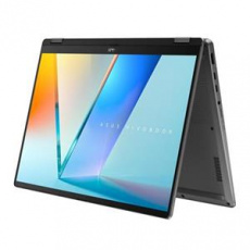 ASUS Vivobook 14 Flip - Intel Ultra 7 Processor 256V/16GB/1TB SSD/14"/WUXGA/OLED/Touch/2y PUR/Win 11 Pro/šedá