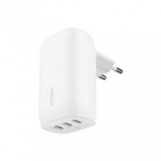 Belkin BOOST CHARGE™ 67W 3-portová USB-C Power Delivery PPS nástěnná nabíječka, bílá