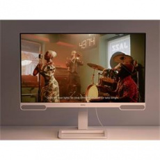 BenQ LCD EW2790U 27" IPS/3840x2160/5ms/350nits/1000:1/3xHDMI/5xUSB/repro/Pivot/Výškově nastavitelný/VESA/bílá