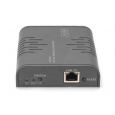 DIGITUS DS-55530 HDMI KVM IP Extender přijímač, Full HD, 60 Hz, 120m, černá