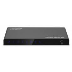 DIGITUS 1x4 HDMI Splitter, 4K/60Hz HDCP 2.2, EDID Control