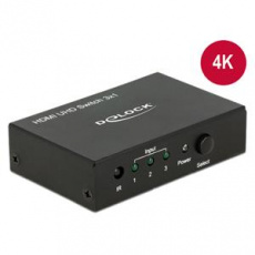 Delock HDMI UHD Switch 3 x HDMI in >1 x HDMI out 4K 18683 Delock HDMI UHD Switch 3 x HDMI in >1 x HDMI out 4K