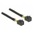 Delock Kabel Mini SAS HD SFF-8643 > Mini SAS HD SFF-8643 0,5 m