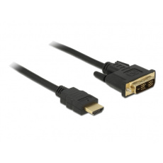 Delock DVI kabel – DVI-D 18+1 samec > HDMI A samec 2 m