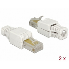 Delock RJ45 samec Cat.5e UTP bez použití nástrojů 2 kusy