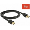 Delock DisplayPort kabel 8K 60 Hz 2 m DP 8K certifikováno