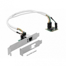 Delock Mini PCIe I/O PCIe half size 1 x Gigabit LAN Low Profile