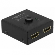 Delock HDMI 2 - 1 obousměrný Switch 4K 60 Hz kompaktní