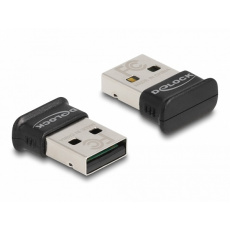 Delock Adaptér USB Bluetooth 5.0 Class 1 v micro designu - dosah až 100 metrů