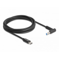 Delock Nabíjecí kabel pro laptop, ze zástrčky rozhraní USB Type-C™ na zástrčku HP 4,5 x 3,0 mm