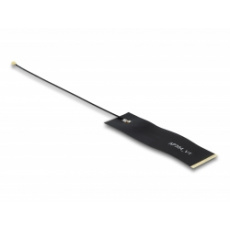 Delock LoRa Anténa 863 - 928 MHz MHF® 4 samec 1,68 dBi 1.13 15 cm FPC černá samolepící