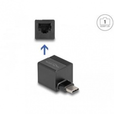 Delock Adaptér USB Type-C™ na Gigabit LAN mini