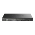 D-Link DXS-3410-32XY/E - 10G L3 Stackable Managed Switches,24*10GBASE-T + 4*10G SFP+ + 4*25G SFP28 Multi-Gigabit