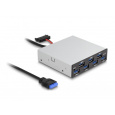 Delock 3.5” USB 5 Gbps přední panel 7 x USB Typ-A