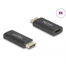 Delock Adaptér z Active DisplayPort 1.4 na HDMI, 8K, s funkcí HDR