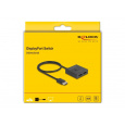 Delock Switch DisplayPort, 2 na 1, obousměrný, 8K