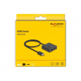 Delock Switch HDMI, 2 na 1, obousměrný, 8K