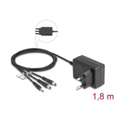 Delock Externí napájecí zdroj DC 3,5 x 1,35 mm, DC 5,5 x 2,1 mm, DC 5,5 x 2,5 mm 5,0 V / 2,0 A / 10,0 W