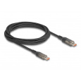 Delock USB 2.0 Datový a rychlonabíjecí kabel ze zástrčkového rozhraní , USB Type-C™, ze zástrčky na zástrčku, PD 3.0