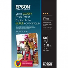 EPSON paper 10x15 - 183g/m2 - 20 sheets - value glossy photo paper