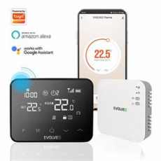 EVOLVEO Thermal, chytrý bezdrátový programovatelný termostat, wifi, BT