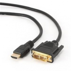 GEMBIRD Kabel HDMI-DVI 1,8m, 1.3, M/M stíněný, zlacené kontakty