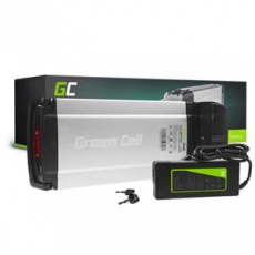 Green Cell Baterie pro elektrokolo 36V 8Ah 288Wh na Zadní nosič Ebike 4 Pin pro Giant, Culter, Ducati s nabíječkou