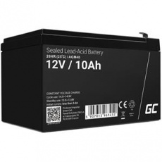 Green Cell AGM VRLA 12V 10Ah maintenance-free battery for UPS units