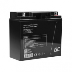 Green Cell AGM VRLA 12V 15Ah maintenance-free battery for the alarm system, cash register, toys