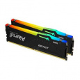 KINGSTON 32GB 6000MT/s DDR5 CL30 DIMM (Kit of 2) FURY Beast RGB XMP