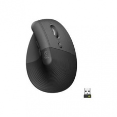 Logitech myš Lift for Business - Grafitová, 6 tlačítek, bluetooth, logitech bolt USB