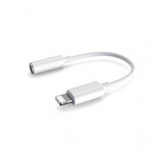 PLATINET SMARTPHONE ADAPTER LIGHTNING TO AUX WHITE