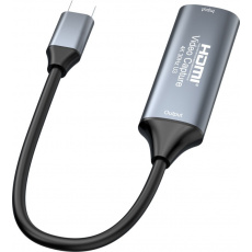 PremiumCord HDMI capture/grabber pro záznam Video/Audio signálu do počítače s konektorem USB3.0 typ C