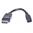 PremiumCord DisplayPort adapter na mini, DP/Male - mini DP/Female, 17cm