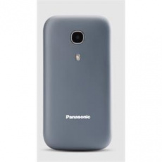 Panasonic KX-TU400EXC mobilní telefon pro seniory -  barevný displej 2,4", fotoaparát, véčko, šedý