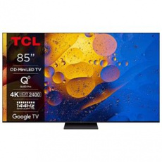 TCL 85C765 SMART TV 85" QLED/4K UHD/Mini LED/144Hz/4xHDMI/USB/LAN/GoogleTV Repas