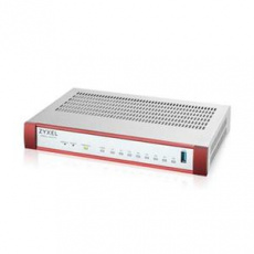 Zyxel USG FLEX 100HP Series, 7 Gigabit user-definable ports, 1*1G PoE+, 1*USB (device only)