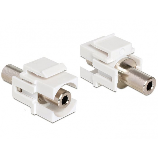 Delock Keystone module Stereo jack 3.5 mm samice > Stereo jack 3.5 mm samice