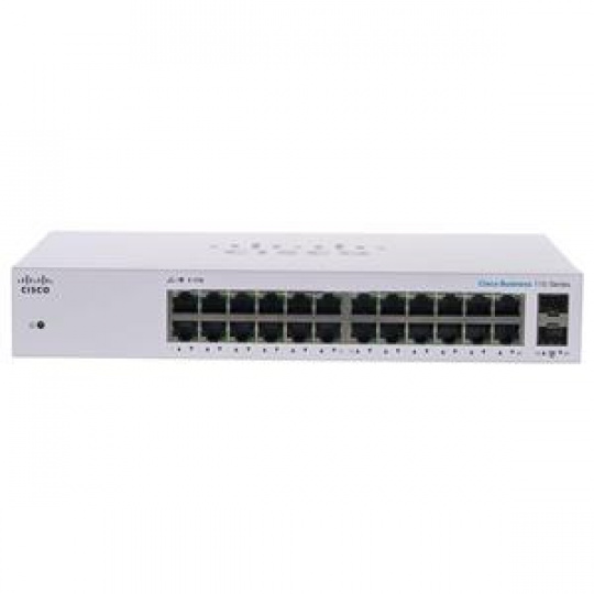 CBS110 Unmanaged 24-port GE, 2x1G SFP Shared