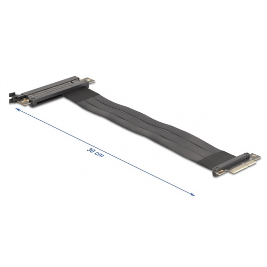 Delock Riser karta PCI Express 3.0, ze zástrčky x4 na slot x16, s kabelem, délka 30 cm