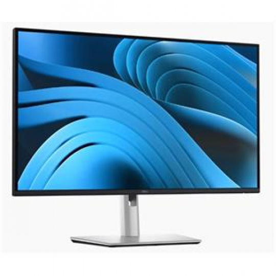 Dell P2725DE 27" IPS/2560x1440/350 cd/m2/1500:1/8ms/HDMI/2xDP/5xUSB/RJ45/Pivot/Výškově nastavitelný/VESA/černý+stříbrný