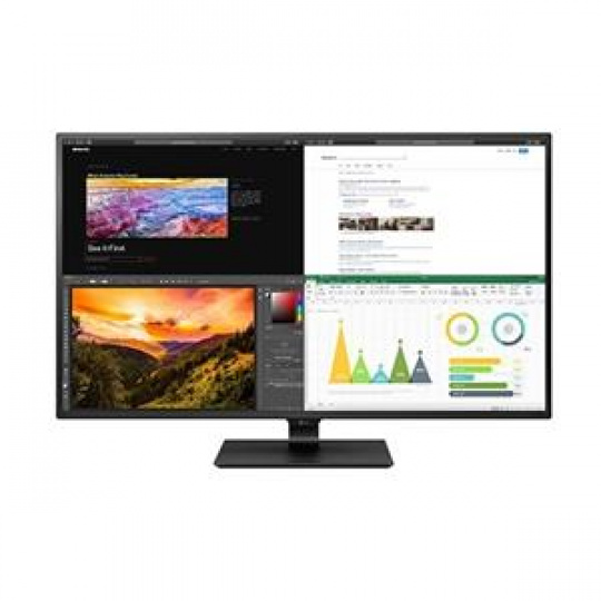 LG 43UN700P-B 42,5" IPS 3840x2160/400cd/8ms/1000:1/4xHDMI/DP/USB-C/repro/HDR 10/Flicker safe/Tilt/VESA