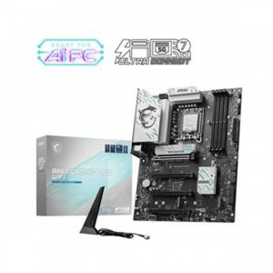 MSI B860 GAMING PLUS WIFI, Intel B860, LGA1851, 4xDDR5, ATX