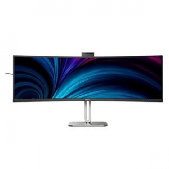 Philips LCD 49B2U6903CH 48,8" zakřiv VA/5120x1440@120Hz/4ms/500cd/2xHDMI/DP/6xUSB/USB-C dock/RJ45/Webcam/Repro/HAS/VESA