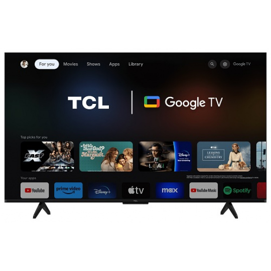 TCL 50P755 SMART TV 50" LED/4K UHD/Direct LED/3xHDMI/USB/LAN/GoogleTV