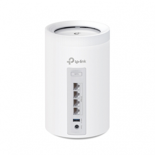 TP-Link Deco BE65(3-pack) BE9300 Třípásmový systém Mesh WiFi 7 pro celou domácnost, 4x 2.5GLAN, USB, 2,4/5/6GHz, HomeShi