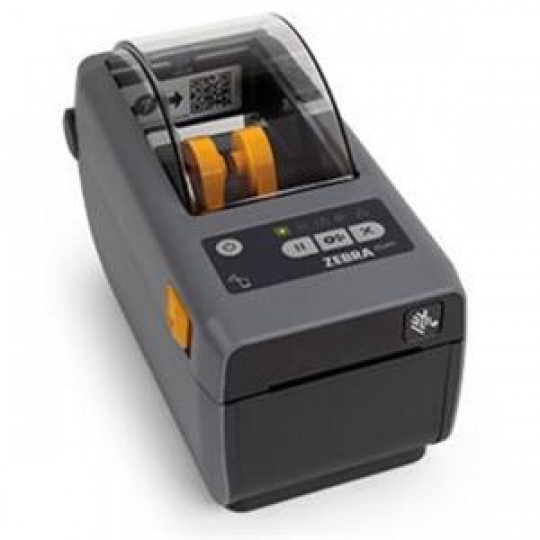 Zebra Direct Thermal Printer ZD411; 203 dpi, USB, USB Host, Ethernet, BTLE5, EU and UK Cords, Swiss Font, EZPL