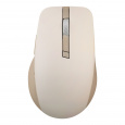 ASUS SmartO Mouse MD200 Silent Plus/Kancelářská/Optická/Pro praváky/4 200 DPI/USB+BT/Béžová