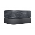 Logitech ERGO K860 for Business/Bezdrátová USB + Bluetooth/US layout/Černá