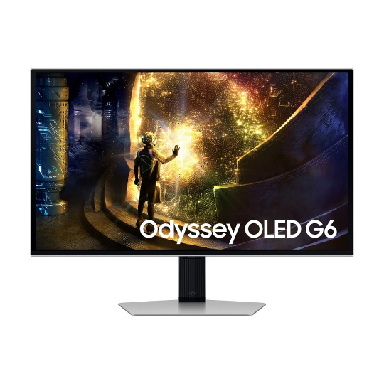 Samsung Odyssey OLED G6/LS27DG610SUXEN/27"/OLED/QHD/240Hz/0,03ms/Silver/2R